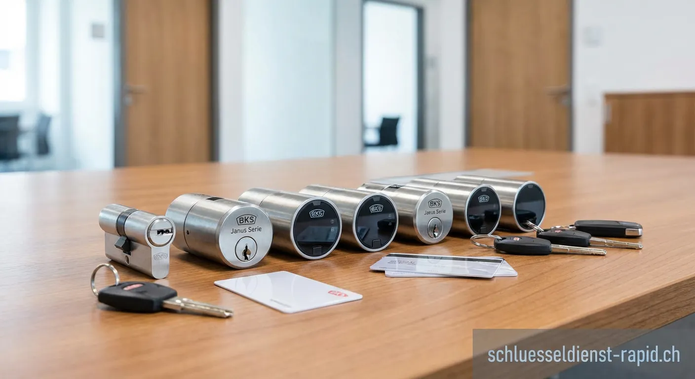 BKS Janus Serie elektronischer Schließzylinder Produktansicht