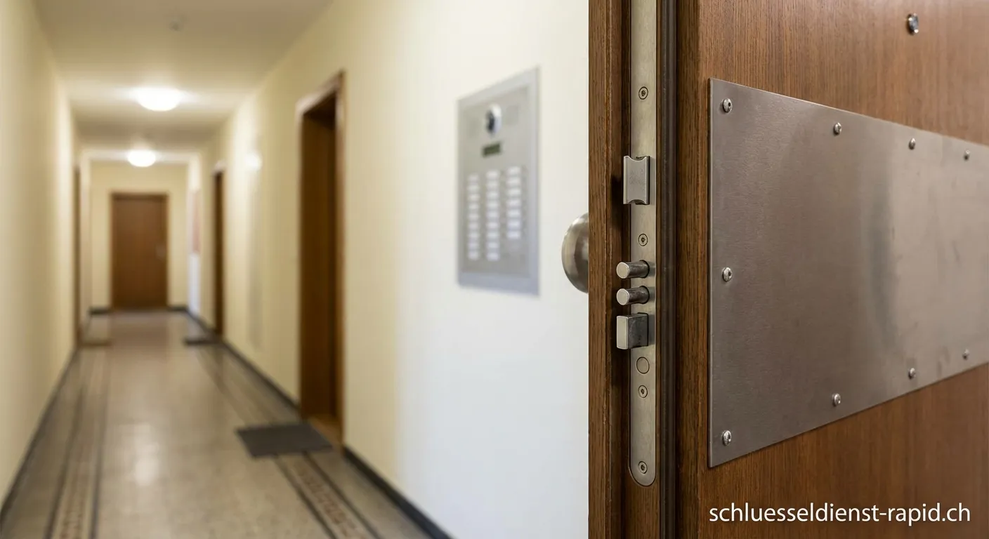 Hochwertiges Haustürschloss für Mehrfamilienhaus