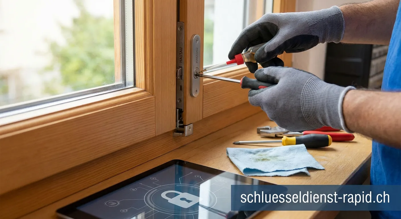 Hautau Verriegelung Getriebe und Mechanik einer Schiebetür