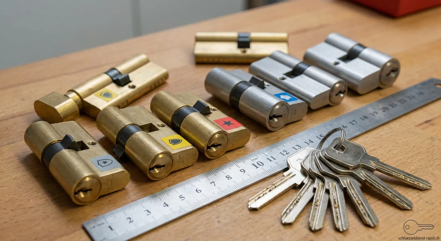 Profilzylinder Unterschiede im direkten Vergleich - verschiedene Modelle und Sicherheitsklassen